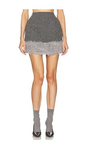 Faux Fur Skirt in Grey. - size 38/XS (also in 40/S, 42/M, 44/L) - MSGM - Modalova