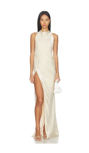 Raya Dress in Metallic Gold. - size L (also in M, XS) - MAY MASHIAH - Modalova