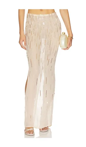 Florence Skirt in Metallic Gold. - size M (also in XS) - MAY MASHIAH - Modalova