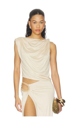 Rylee Top in Beige. - size L (also in M) - MAY MASHIAH - Modalova