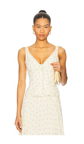 Rose Top in Cream. - size L (also in S, XS) - Mirror Palais - Modalova