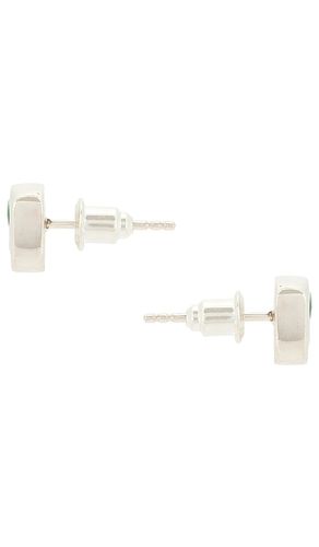 Smiley earrings in color metallic silver size all - MAPLE - Modalova