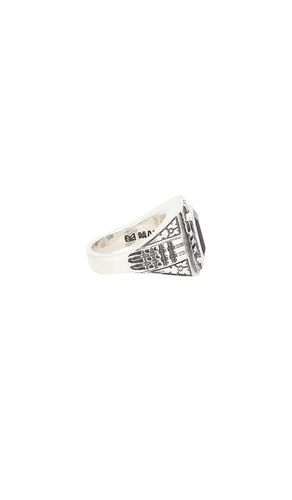 Gazzi Signet in Metallic Silver. - size 11 (also in 7) - MAPLE - Modalova