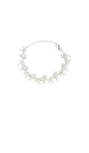 Stampede Bracelet (Adjustable Size) in Metallic Silver - MAPLE - Modalova