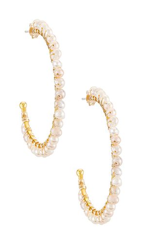 Perlas de Amor Earrings in - Mercedes Salazar - Modalova