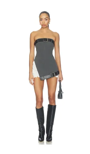Dislocation Crop Dress in . Size M. Also in S, XS - MARRKNULL - Modalova