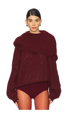 Double Sweater in Burgundy. - size L (also in M, S) - MARRKNULL - Modalova