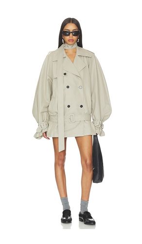 Belted Short Trench Coat in . Taglia L. Also in M - MARRKNULL - Modalova