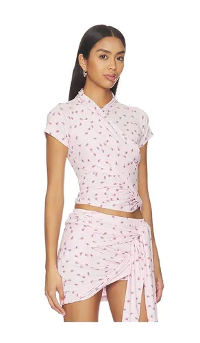 Asymmetrical Ruffle T-Shirt in . Size L. Also in S, XS - MARRKNULL - Modalova