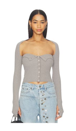 Halter Neck Knit Bandeau Top in . Size L. Also in M, S, XS - MARRKNULL - Modalova