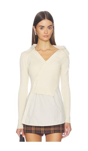 Dislocation Two-piece Top in Cream. - size L (also in M, S, XS) - MARRKNULL - Modalova