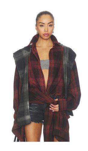 Messy Two-piece Plaid Shirt in . Taglia L. Also in M, S, XS - MARRKNULL - Modalova