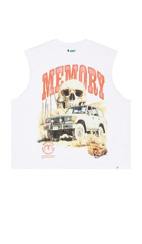 Desert Scene Sleeveless Crop Tee in White. - size L (also in M, S, XL/1X) - Memory Lane - Modalova