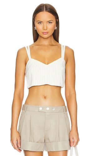 Monet Layered Crop Top in Ivory. - size M (also in S, XS) - Marissa Webb - Modalova