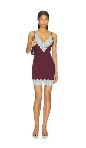 Danae Dress in Wine. - size S (also in M) - MADISON THE LABEL - Modalova