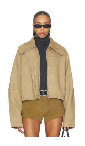 Solene Jacket in Tan. - size M (also in S) - MADISON THE LABEL - Modalova