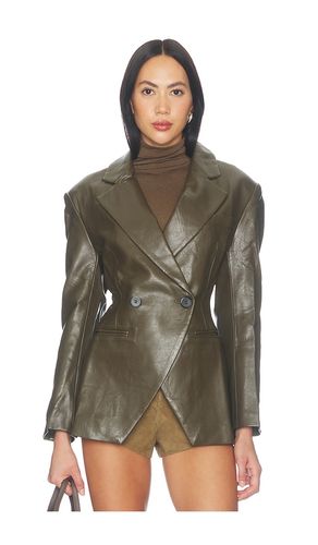 Layla Blazer in Olive. - size L (also in M, S, XL, XS) - MADISON THE LABEL - Modalova