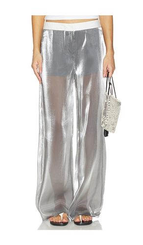 Ines Sheer Pant in . Size L. Also in M, S - MADISON THE LABEL - Modalova