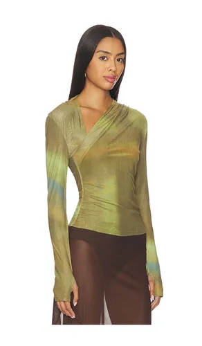 Laury Mesh Top in . Taglia L. Also in M, S, XS - MADISON THE LABEL - Modalova