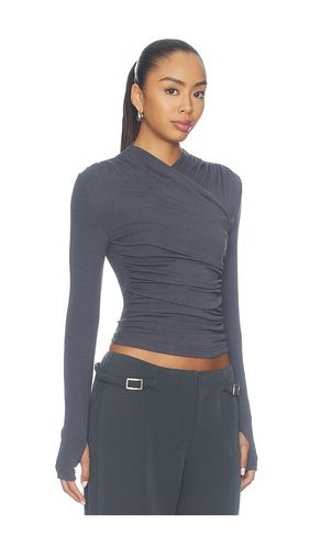 Adalia Top in Grey. - size L (also in M, S, XS) - MADISON THE LABEL - Modalova