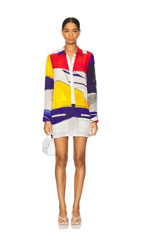 Silk Shirt Dress in White. - size S (also in XS) - Muma World - Modalova