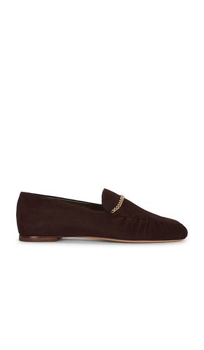 Ortensia Suede Loafer in Chocolate. - size 36 (also in 37, 38, 39, 40) - Maria Luca - Modalova