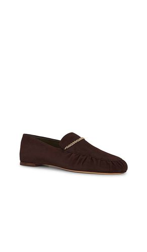 Ortensia Suede Loafer in Chocolate. - size 36 (also in 37, 38, 39, 40) - Maria Luca - Modalova