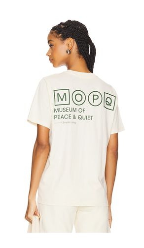 Camiseta mopq en color crema talla L en - Cream. Talla L (también en M, S, XL/1X, XS) - Museum of Peace and Quiet - Modalova