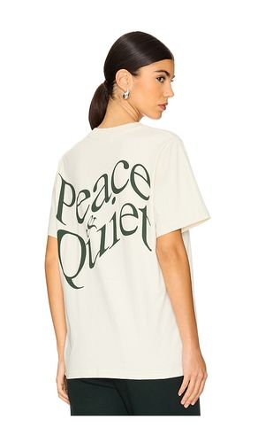 Camiseta warped en color blanco talla L en - White. Talla L (también en M, S, XL/1X, XS) - Museum of Peace and Quiet - Modalova