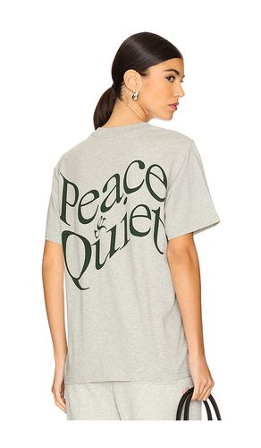 Camiseta warped en color gris talla L en - Grey. Talla L (también en M, S, XL/1X, XS) - Museum of Peace and Quiet - Modalova