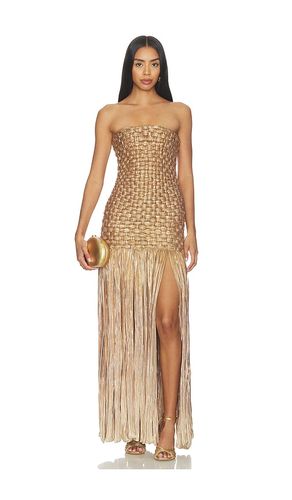 El Dorado Dress in Metallic Gold. - size S (also in XS) - Mayle Vasquez - Modalova