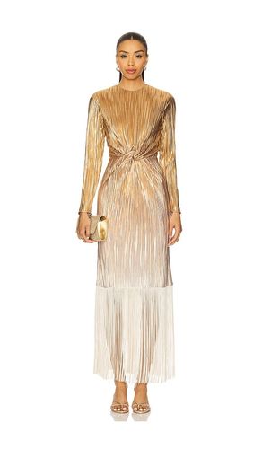 Santa Maria Dress in Metallic Gold. - size M (also in S) - Mayle Vasquez - Modalova