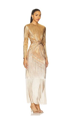Santa Maria Dress in Metallic Gold. - size M (also in S) - Mayle Vasquez - Modalova