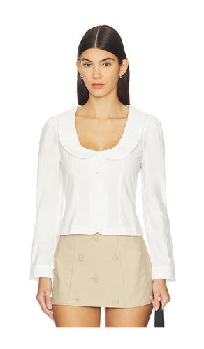Curved Collar Button Shirt in . Size L. Also in M, S, XL, XS - My Mum Made It - Modalova