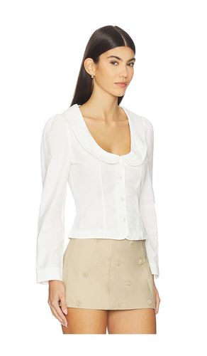 Curved Collar Button Shirt in . Size L. Also in M, S, XL, XS - My Mum Made It - Modalova