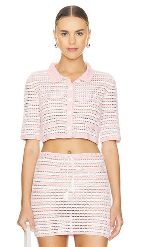 X REVOLVE Crochet Cropped Cardigan in . - size M (also in S) - My Beachy Side - Modalova