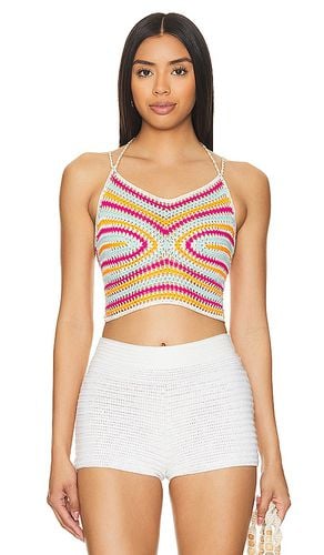 X Revolve Crochet Top in Pink. - size M (also in L, S, XL, XS) - My Beachy Side - Modalova