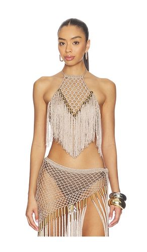 Aria Hand Crochet Halter Top in . Taglia M. Also in S - My Beachy Side - Modalova