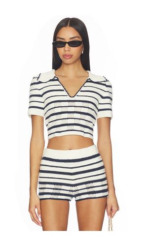 Vera Hand-crocheted Polo Top in . Size L. Also in M, S - My Beachy Side - Modalova