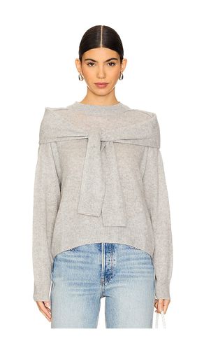 Featherweight Cashmere Layered Crewneck Sweater in Grey. - size L (also in M, S, XL, XS) - NAADAM - Modalova