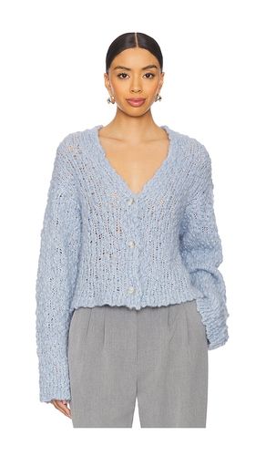 Italian Jumbo Boucle Open Front Cardigan in . - size L (also in M) - NAADAM - Modalova