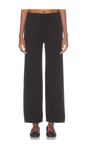 Atelier Cashmino Pull On Pant in Brown. - size S (also in XS, M, L) - NAADAM - Modalova