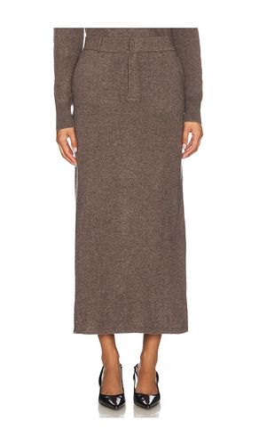 Cashmino Tailored Skirt in Grey. - size S (also in XS, M, L) - NAADAM - Modalova