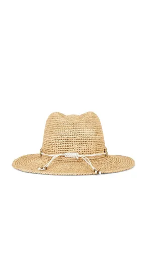 Amber Fedora Hat in - Nikki Beach - Modalova