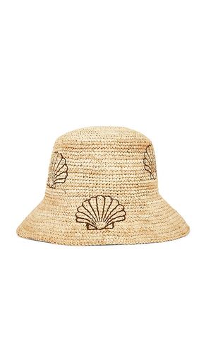Seashell bucket hat in color beige size all - Nikki Beach - Modalova