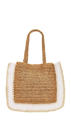 Nikki Beach Kamila Tote in Tan - Nikki Beach - Modalova