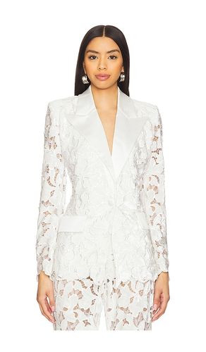 Velvet Lace Blazer in . - size 10/L (also in 2/XS, 4/S) - Nadine Merabi - Modalova