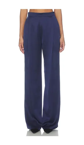 Satin Wide Leg Trousers in . - size 4/S (also in 6/SM) - Nadine Merabi - Modalova