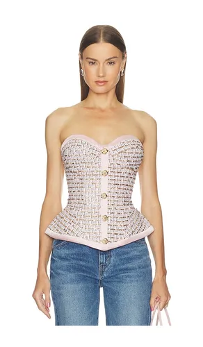 Maya Pink Top in . Size 10/L. Also in 4/S, 6/SM - Nadine Merabi - Modalova