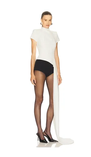 Top With Drape in . - size 6/SM (also in 8/M) - Nadine Merabi - Modalova